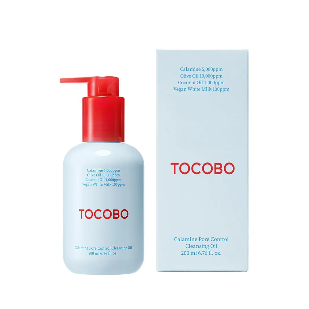 روغن پاک کننده توکوبو کنترل کننده منافذ | Tocobo Calamine pore Control Cleansing Oil