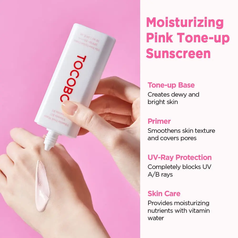 کرم ضدآفتاب توکوبو ویتامینه و یکدست کننده رنگدانه پوست| VITA TONE UP SUN CREAM SPF50+ PA++++