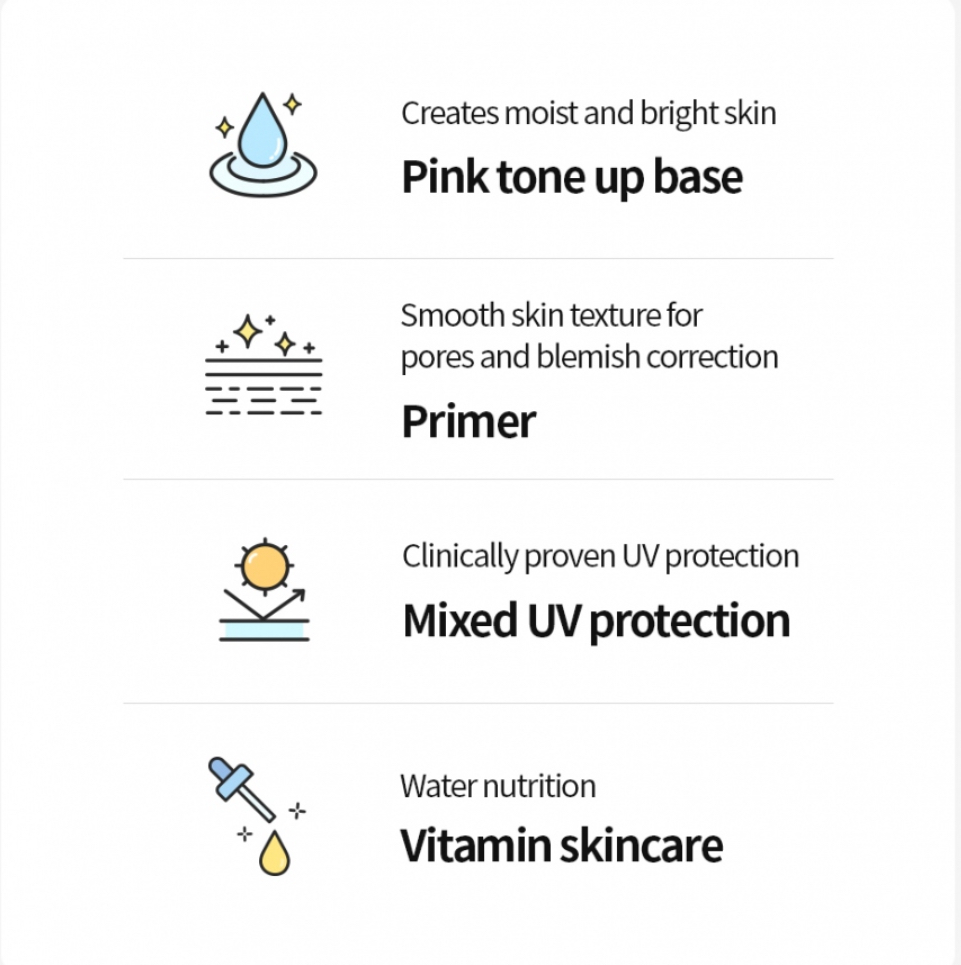 کرم ضدآفتاب توکوبو ویتامینه و یکدست کننده رنگدانه پوست| VITA TONE UP SUN CREAM SPF50+ PA++++