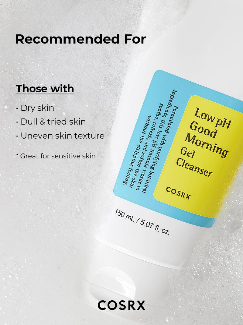 ژل شست و شوی کوزارکس ph پایین | Cosrx Low pH Good Morning Gel Cleanser