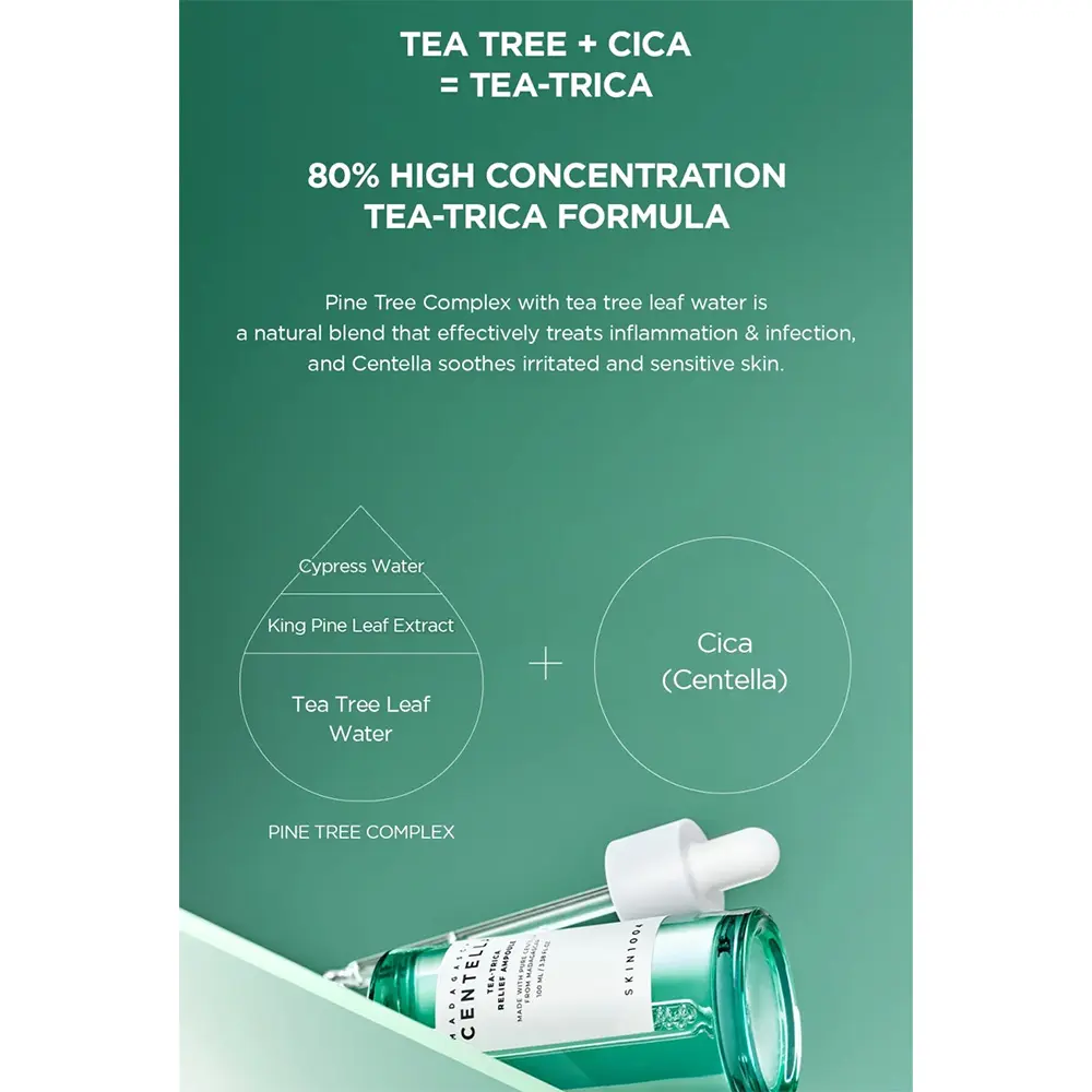 Tea-Trica Relief Ampoule Acne Skin Relief Ampoule