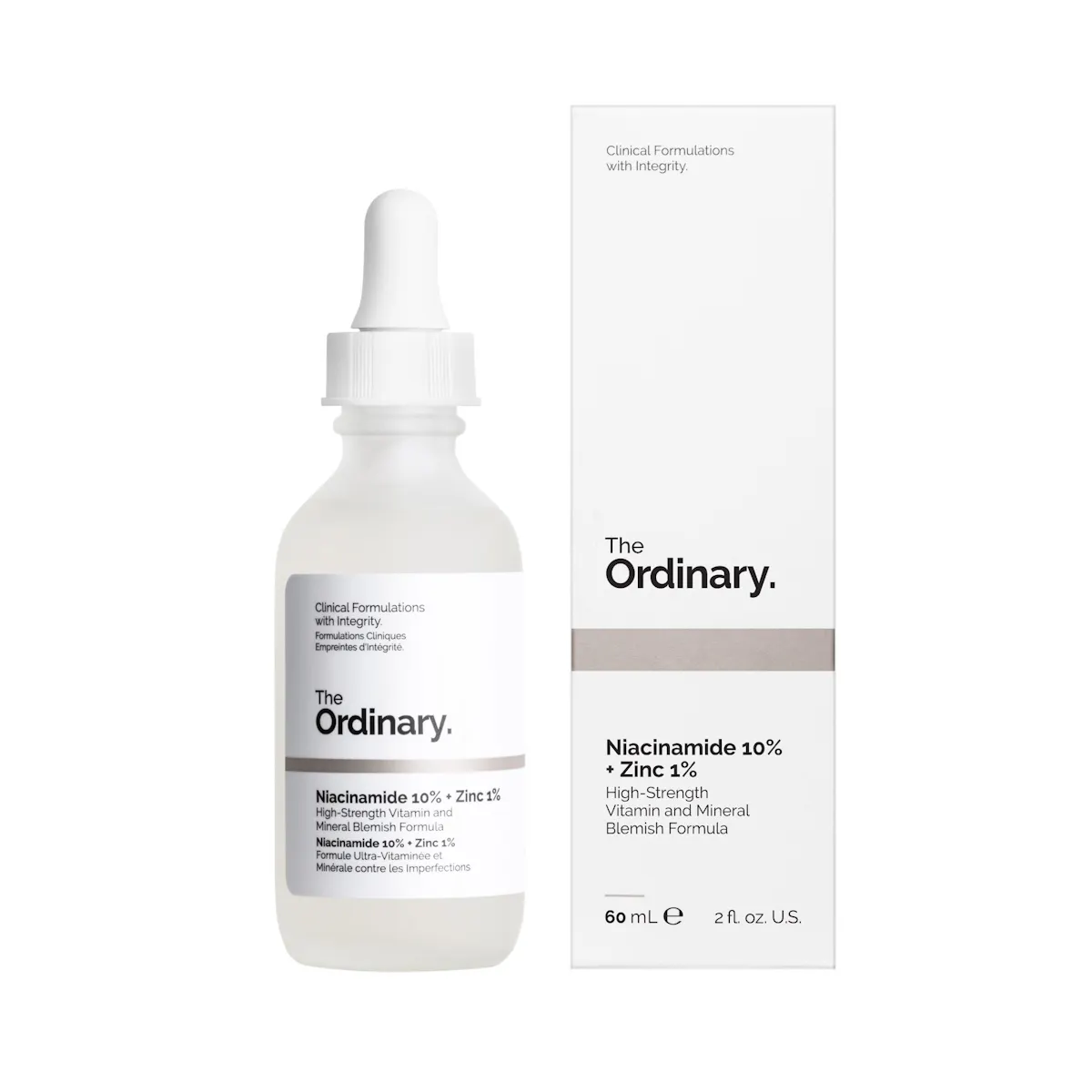 سرم ضد جوش نیاسینامید 10% زینک 1% اوردینری حجم 30 میلی لیتر The Ordinary Niacinamide Zinc 