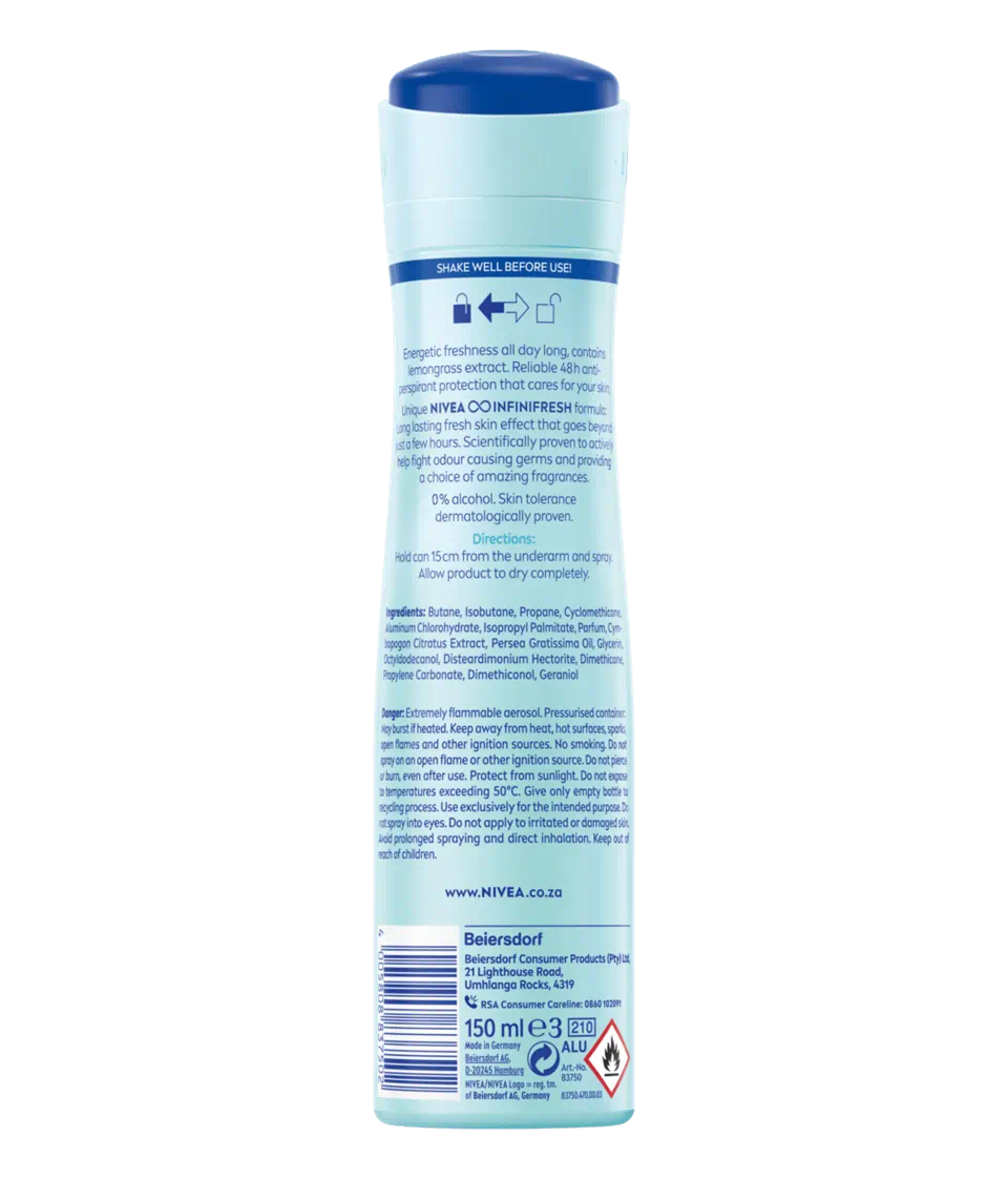 NIVEA Anti Perspirant Fresh Energy Spray