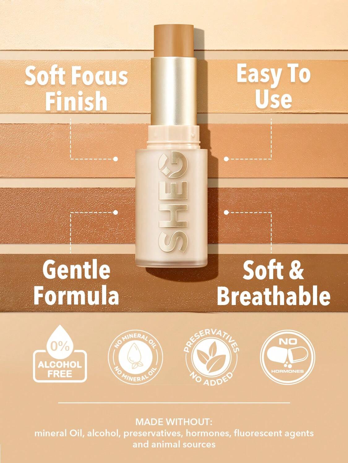 Sheglam Skin Magnet High Coverage Foundation Stick