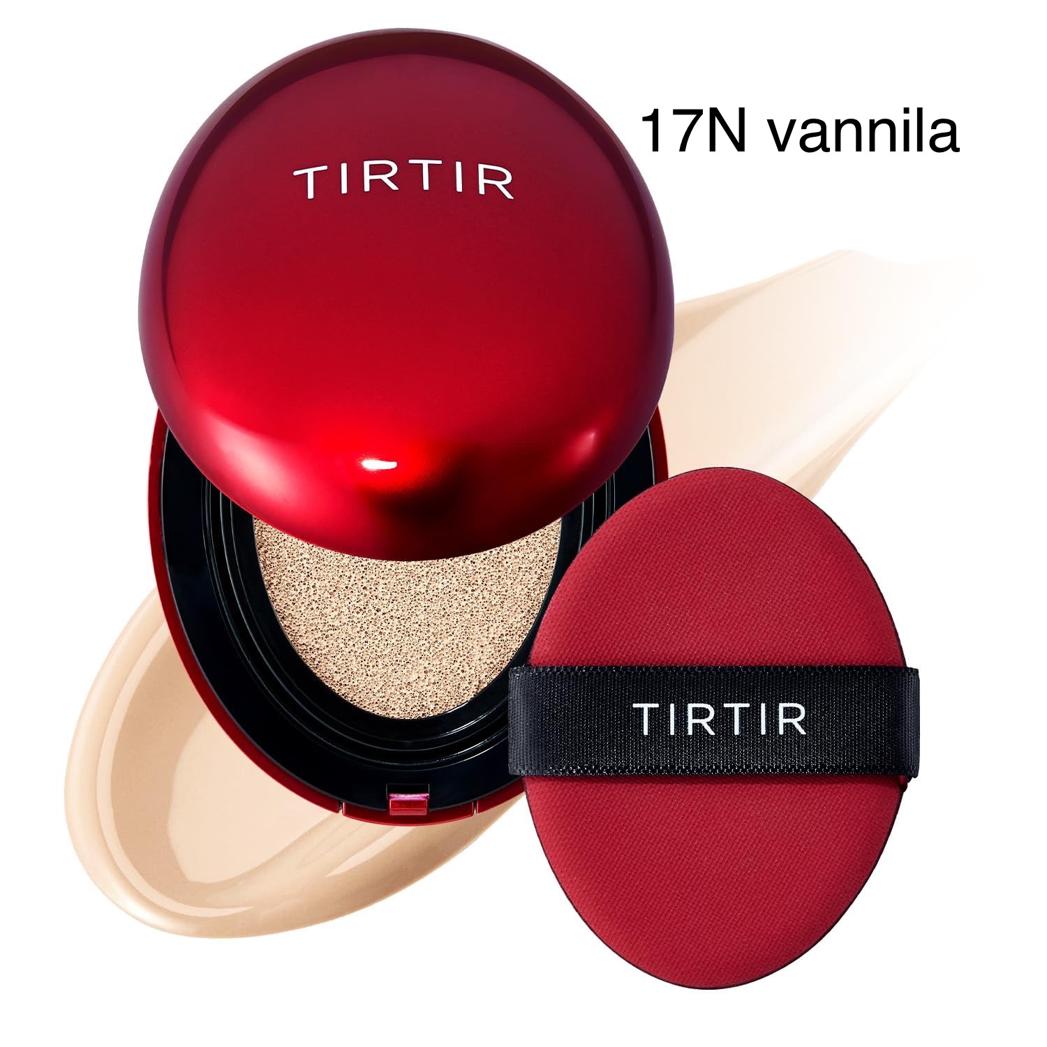 17N Vanilla کوشن قرمز تیر تیر | TIRTIR Mask Fit Red Cushion Foundation