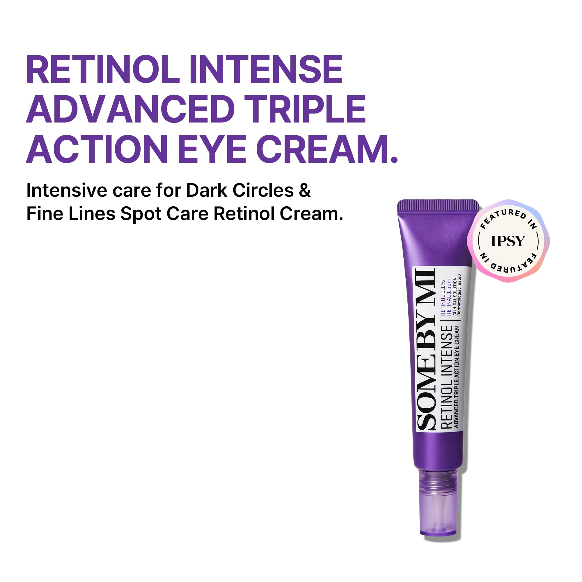 کرم دور چشم رتینول سام بای می سه کاره | Some By Mi Retinol Intense Advanced Triple Action Eye Cream