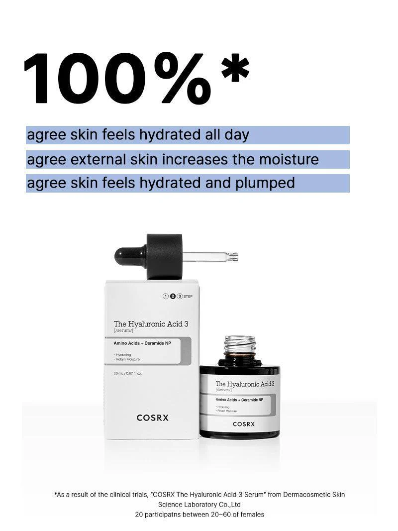 سرم هیالورونیک اسید %3 کوزارکس | Cosrx The Hyaluronic Acid 3 Serum