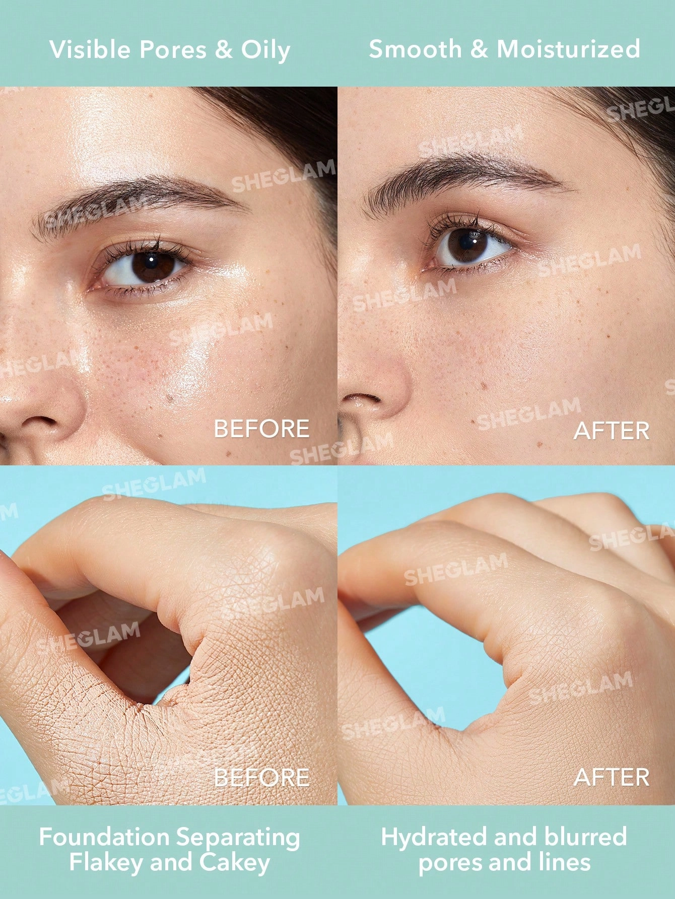 پرایمر یخی شیگلم | Sheglam Glacier Glo Smoothing Primer