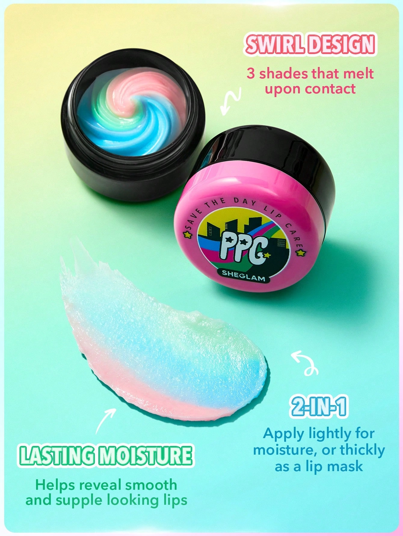 بالم و ماسک لب پاور پاف گرلز شیگلم | Sheglam The Powerpuff Girls X SHEGLAM Save The Day Lip Care اورجینال را میتوانید از بهارشاپ بیوتی (BaharShopBeauty.ir) تهیه کنید.را میتوانید از بهارشاپ بیوتی (BaharShopBeauty.ir) تهیه کنید.
