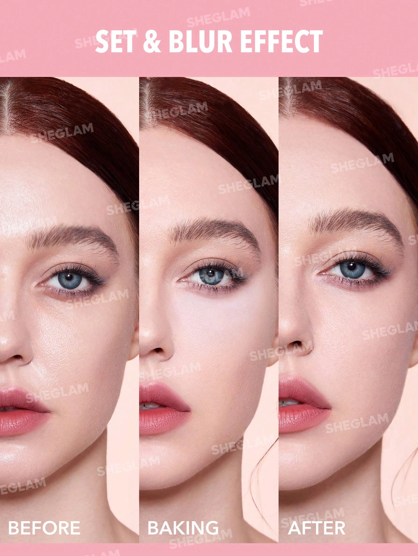 پودر فیکس دو منظوره شیگلم | Sheglam Insta-Ready Face & Under Eye Setting Powder Duo  اورجینال را میتوانید از بهارشاپ بیوتی (BaharShopBeauty.ir) تهیه کنید.