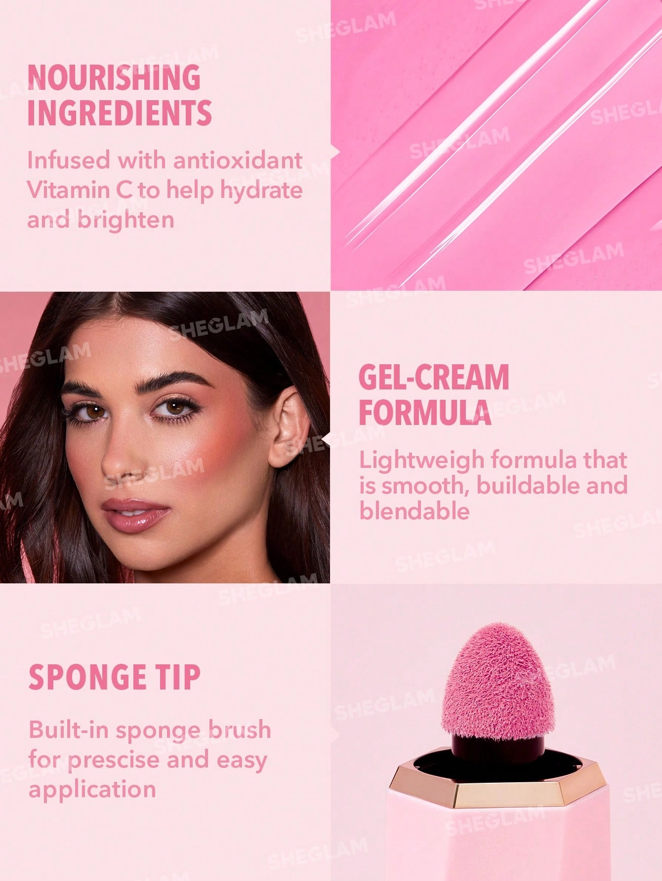 رژگونه مایع کالر بلوم شیگلم | Sheglam Color Bloom Liquid Blush اورجینال را میتوانید از بهارشاپ بیوتی (BaharShopBeauty.ir) تهیه کنید.