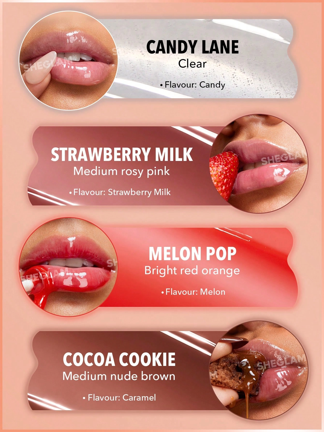 ست لیپ گلاس کریستال گلیز شیگلم | Sheglam Crystal Glaze Moisturizing Lip Care Set اورجینال را میتوانید از بهارشاپ بیوتی (BaharShopBeauty.ir) تهیه کنید.