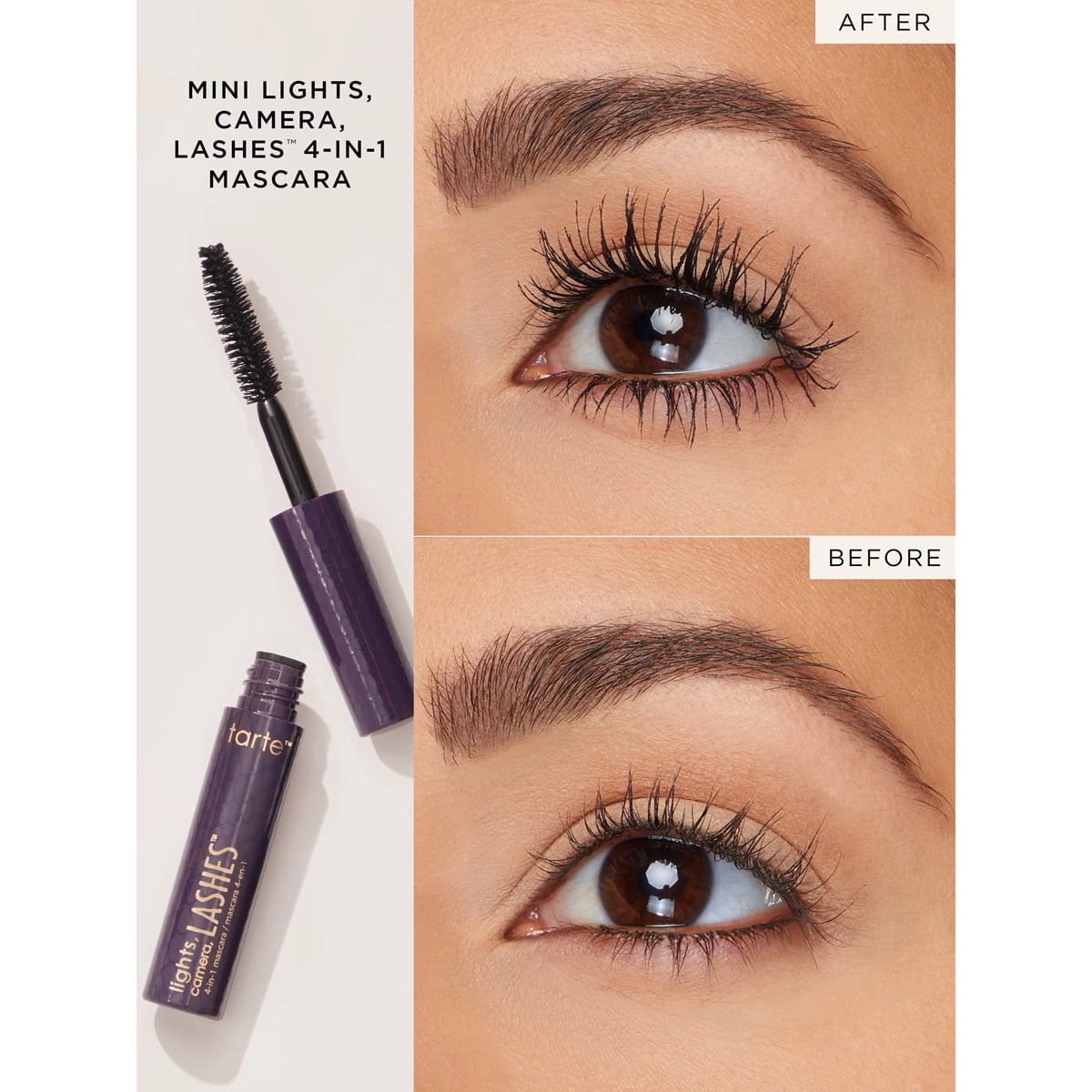 پالت سایه و ریمل چشم تارت | Tarte Lights, Camera, Lashes Vanity Palette اورجینال را میتوانید از بهارشاپ بیوتی (BaharShopBeauty.ir) تهیه کنید.