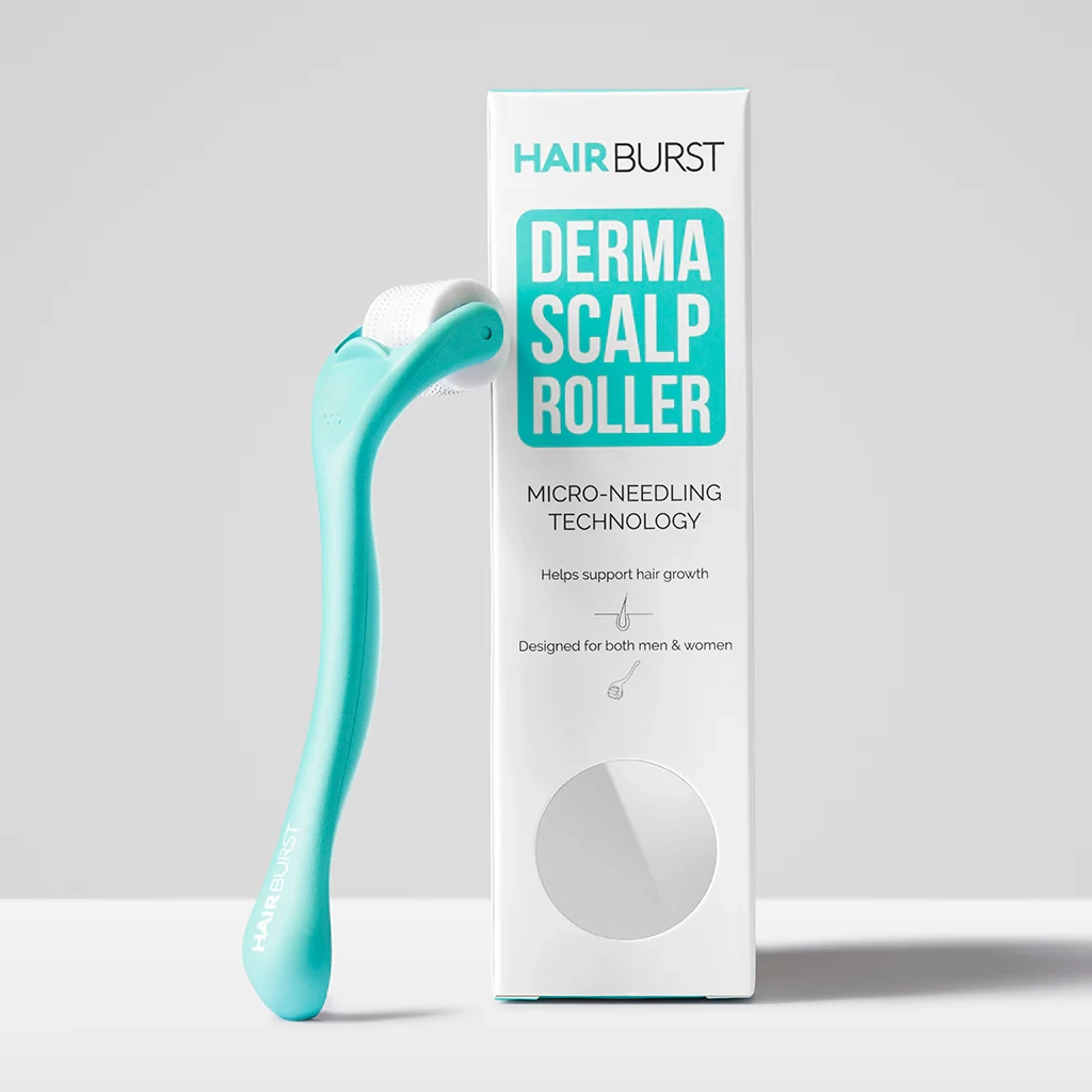 درمارولر کف سر هیربرست | Hairburst Derma Scalp Roller اورجینال را میتوانید از بهارشاپ بیوتی (BaharShopBeauty.ir) تهیه کنید.