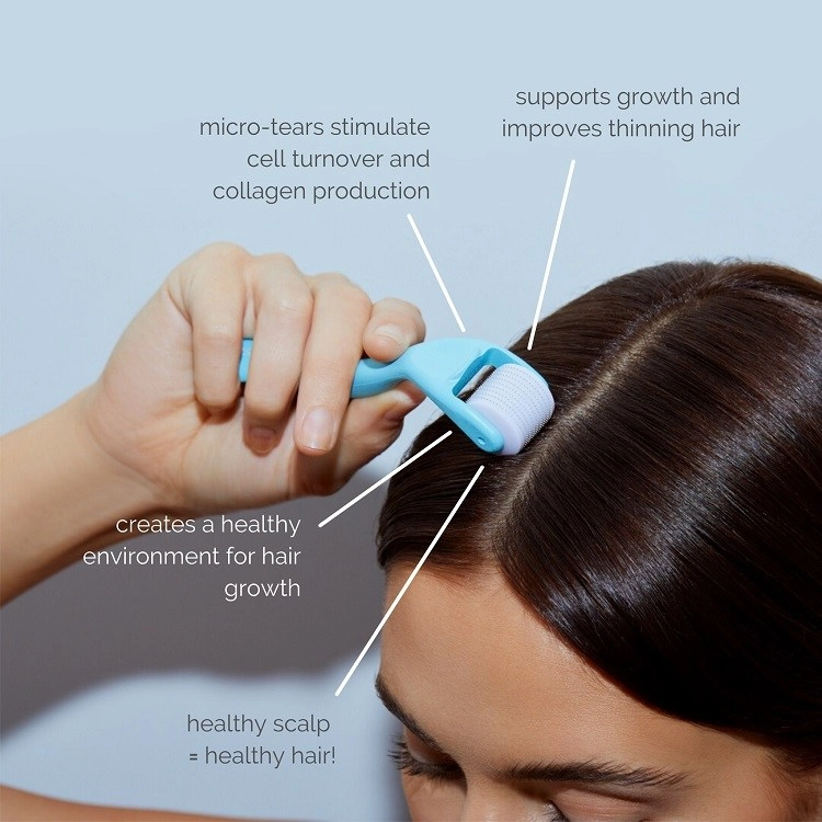 درمارولر کف سر هیربرست | Hairburst Derma Scalp Roller اورجینال را میتوانید از بهارشاپ بیوتی (BaharShopBeauty.ir) تهیه کنید.