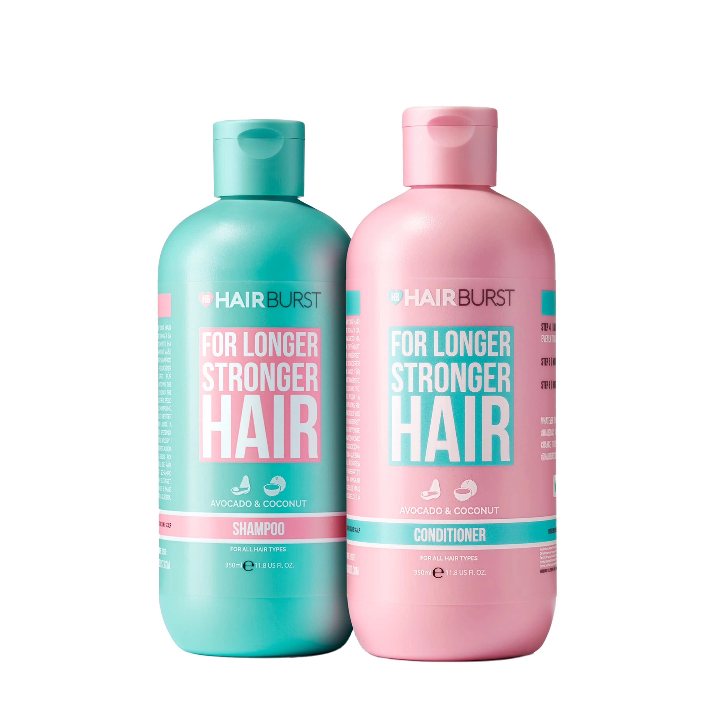شامپو و نرم کننده تقویت کننده هیربرست | Hairburst Shampoo & Conditioner for Longer, Stronger Hair اورجینال را میتوانید از بهارشاپ بیوتی (BaharShopBeauty.ir) تهیه کنید.
