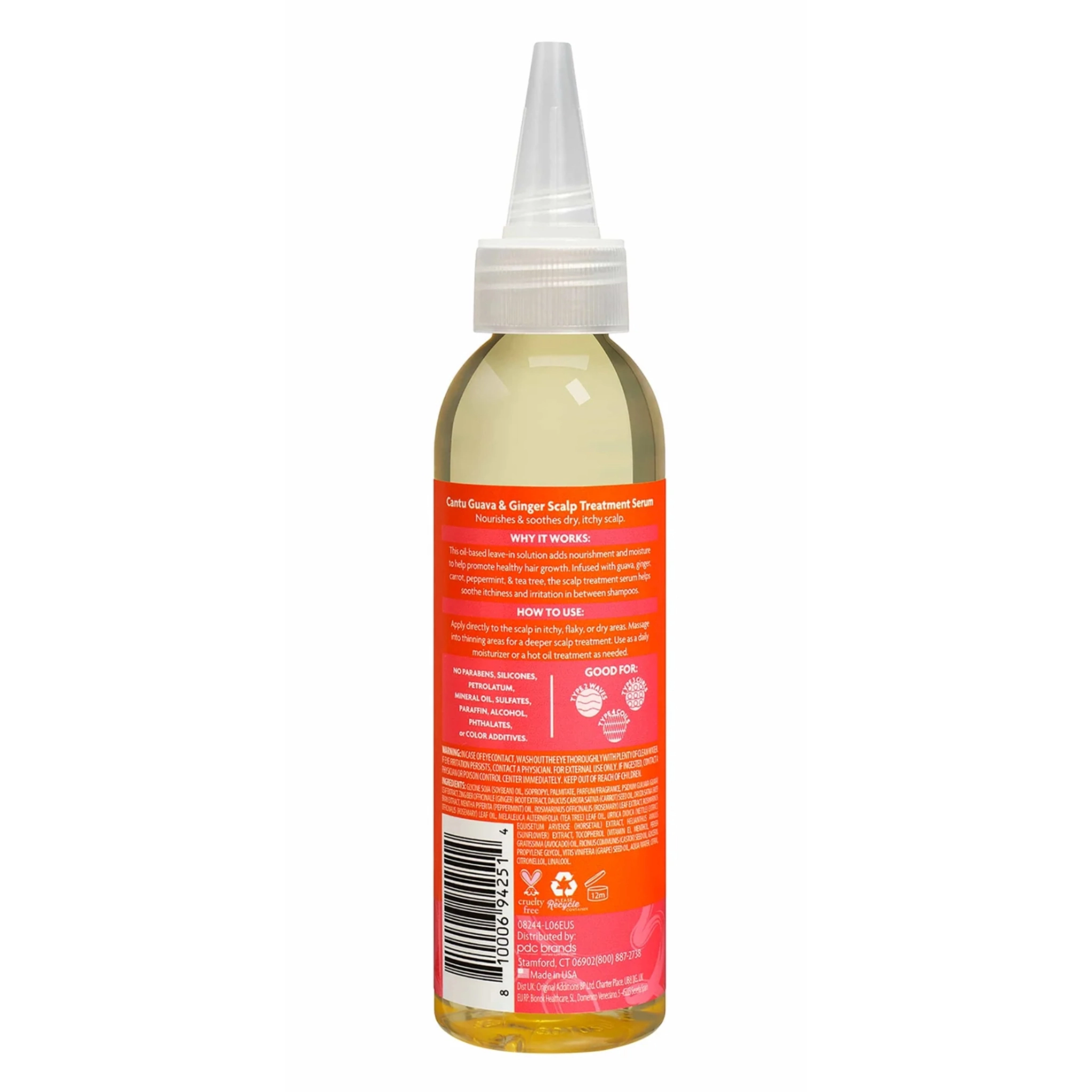 سرم کف سر گواوا و زنجبیل کنتو | Cantu Guava & Ginger Carrot Oil Spot Treatment Serum اورجینال را میتوانید از بهارشاپ بیوتی (BaharShopBeauty.ir) تهیه کنید.