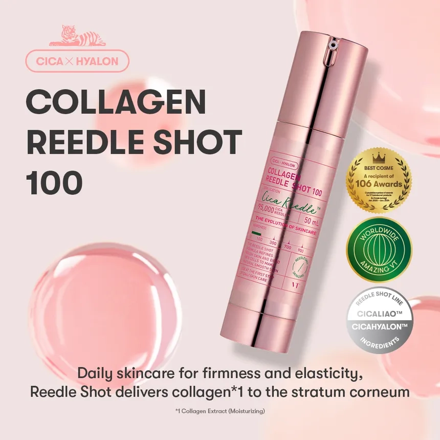 سرم کلاژن ریدل شات ۱۰۰ وی تی | VT Collagen Reedle Shot 100 اورجینال را میتوانید از بهارشاپ بیوتی (BaharShopBeauty.ir) تهیه کنید.