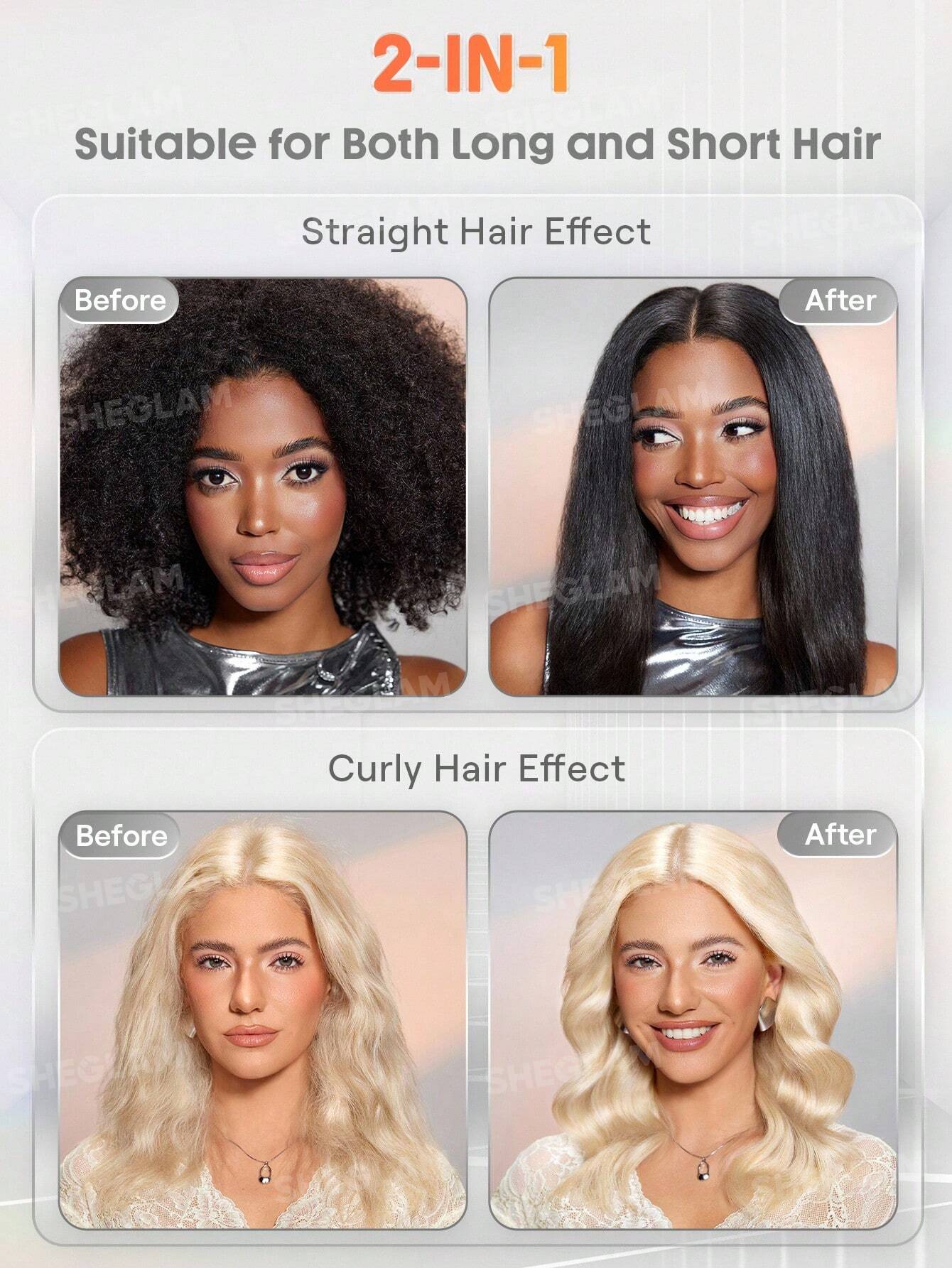 اتو موی شیگلم مدل Sleek Chic Insta