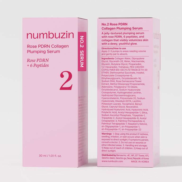 Numbuzin No.2 Rose PDRN Collagen Plumping Serum
