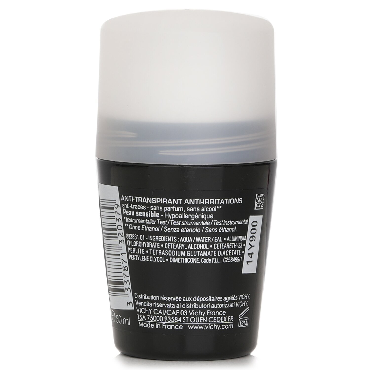 VICHY homme 48h anti-transpirant roll-on