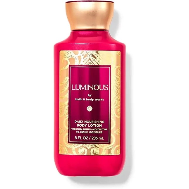 Bath & Body Works luminous body lotion