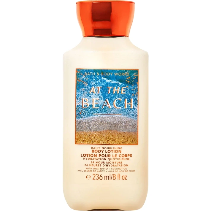 Bath & Body Works at the beach body lotion