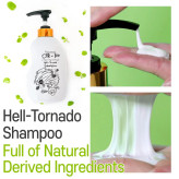 Elizavecca cer-100 collagen coating hair a+ muscle helltornado shampoo