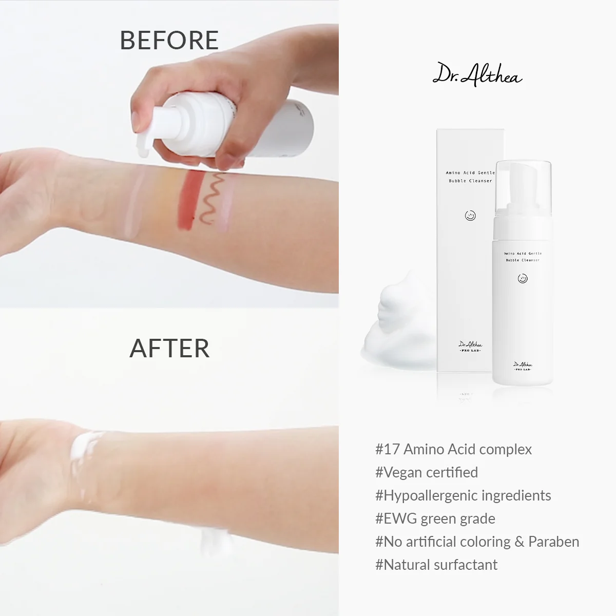 فوم شستشو صورت آمینو اسید دکتر التیا